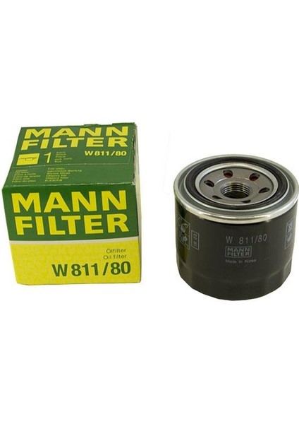 Hyundai Tucson 1.6t-Gdı 2015-2018 Mann Yağ Filtresi