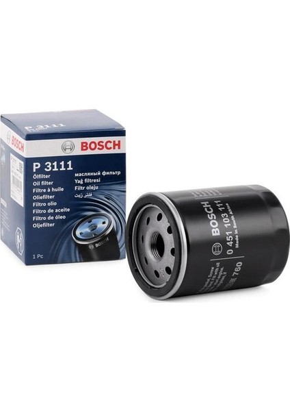 Bosch Tofaş Uyumlu Doğan Slx-Kartal Slx-Şahin S 1994-2001 Yağ Filtresi