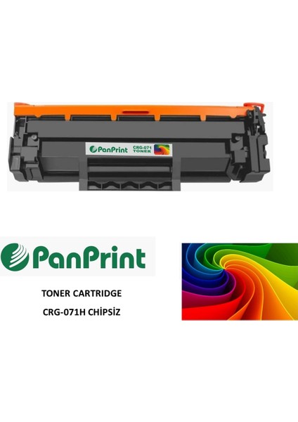 Canon I-Sensys MF272DW Chipsiz Muadil Toner Yüksek Kapasiteli 2500 Sf. (CRG-071H)