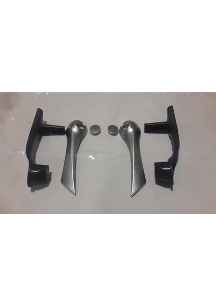 Megane 2 Için Iç Kapi Kolu Kolçagi Takim Krom Sag-Sol 7701476922 486727558