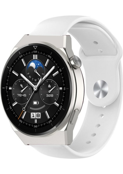 Huawei Watch Gt6 Gt6 Pro 46MM Uyumlu Standart Klasik Spor Silikon Kordon 22MM Kayış fırsatları