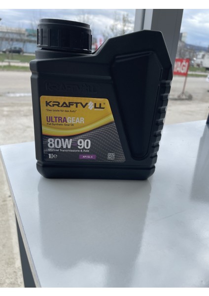Kraftvoll 80W-90 Full Sentetik Şanzıman Yağı 1 L