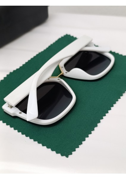 Kadın Güneş Gözlüğü Büyük Yuvarlak Beyaz fiyatları