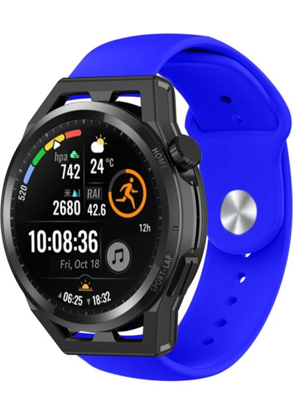 Huawei Watch Gt6 Gt6 Pro 46MM Uyumlu Standart Klasik Spor Silikon Kordon 22MM Kayış fırsatları