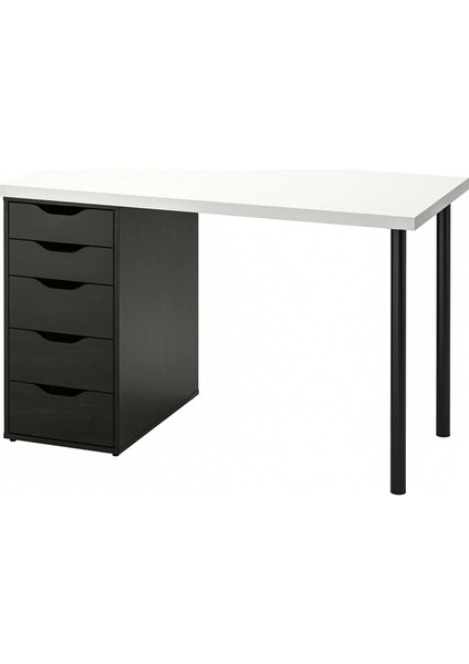 Alex Çalışma Masası Beyaz Venge 120 x 60 cm Lagkapten Adıls