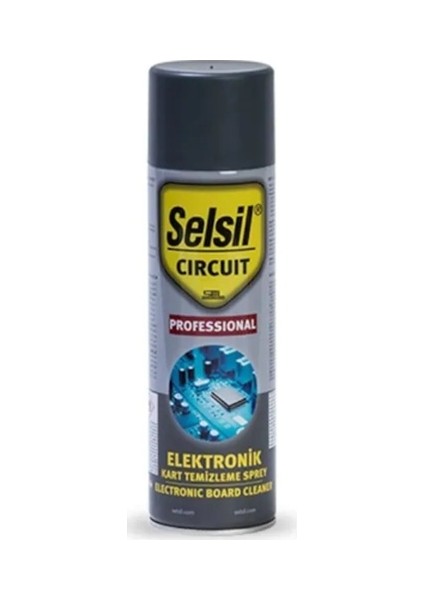 Selsil Elektronik Devre Kart Temizleyici Yağsız 200 ml