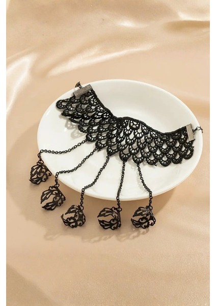 Gotik Viktorya Tarzı Yüzük El Zinciri fırsatları