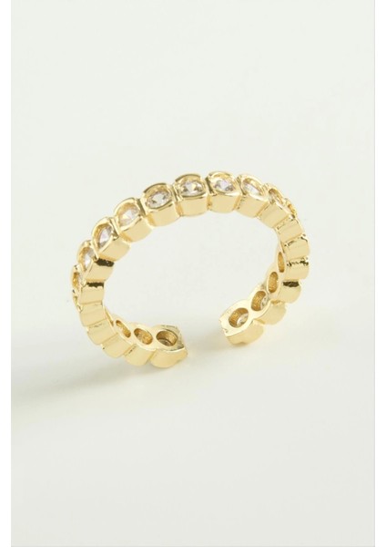 Karışık Lüks Baget Zirkon Taşlı Yüzük modelleri