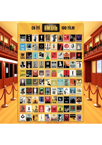 Film Kutusu Imdb En Iyi 100 Film Kazı Kazan Posteri modelleri