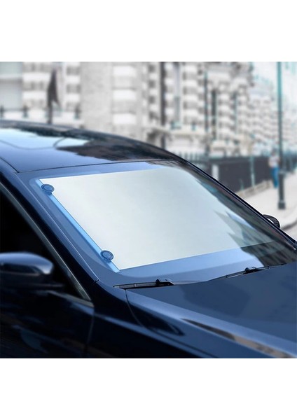 Baseus Auto Close Araç Ön Cam Güneşlik Otomatik Geri Çekilebilir 64CM-(5775) - A991H729-M9299 modelleri