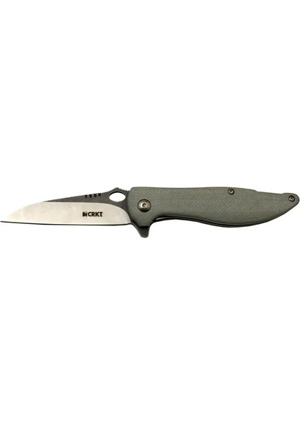 Crkt Lotus 1265 Gri Kamp / Outdoor Çakı 18CM - Yarı Otomatik, Kemerlikli, Kutulu