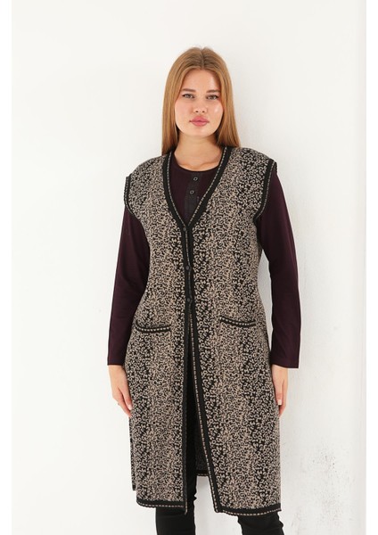 Ince Triko Uzun Yelek 1513 fiyatları