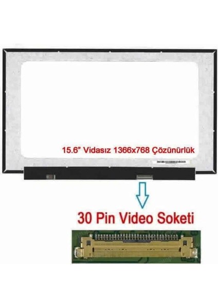 15 6 Slim LED 30 Pin LP156WH3 N156BGE-E41 LTN156AT31 B156XW04 Refrubıshed