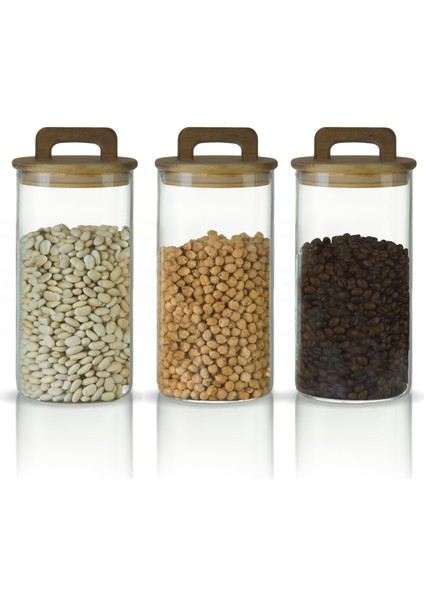 Saplı Akasya Kapaklı 1500ML Yüksek Borosilikat Cam Saklama Kavanozu fiyatları