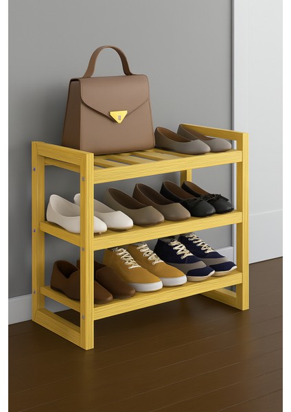 3 Katlı Organizer – Ayakkabılık, Saksılık, Banyo Rafı, Yan Sehpa, Dekoratif Raf fiyatları