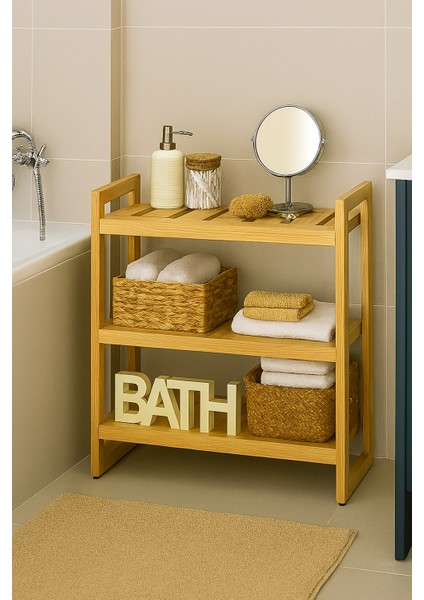 3 Katlı Organizer – Ayakkabılık, Saksılık, Banyo Rafı, Yan Sehpa, Dekoratif Raf fırsatları