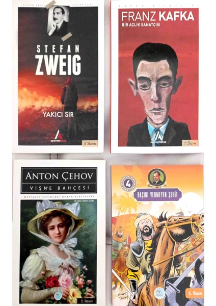 Vişne Bahçesi-Yakıcı Sır-Bir Açlık Sanatçısı-Başını Vermeyen Şehit