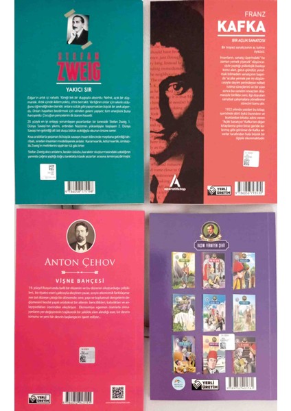 Vişne Bahçesi-Yakıcı Sır-Bir Açlık Sanatçısı-Başını Vermeyen Şehit fiyatları