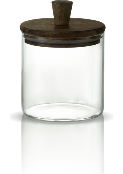 3'lü Silindirik Sap Akasya Kapaklı Yüksek Borosilikat Cam Saklama Kavanozu Seti - 500ML - 1000ML - 1500ML - fiyatları