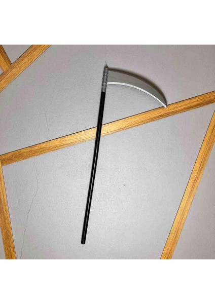 Halloween Geçmeli Çubuklu Azrail Orağı 90 cm Düz modelleri