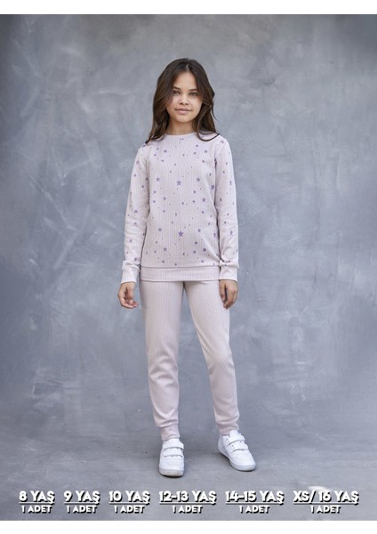 3199 Kız Çocuk Uzun Kollu Pijama Takımı fiyatları