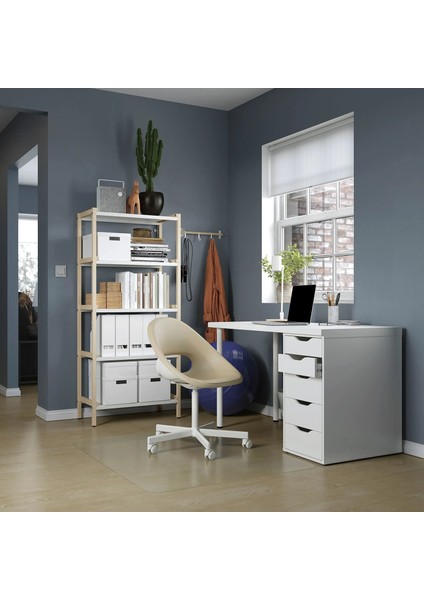 Alex Çalışma Masası Beyaz 120 x 60 cm Lagkapten Adıls