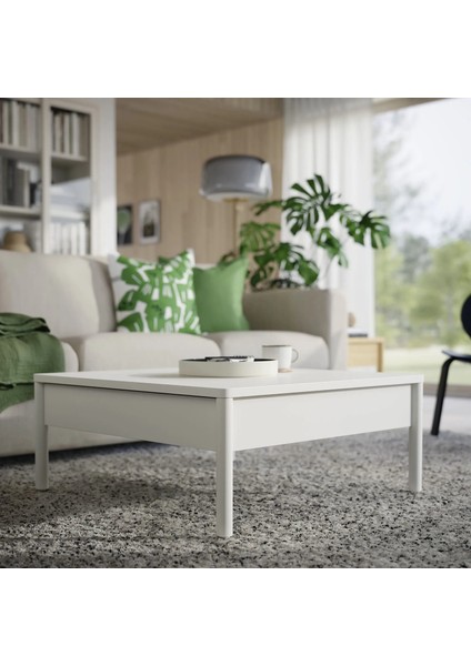 Tonstad Orta Sehpa Kırık Beyaz 84 x 82 cm fiyatları