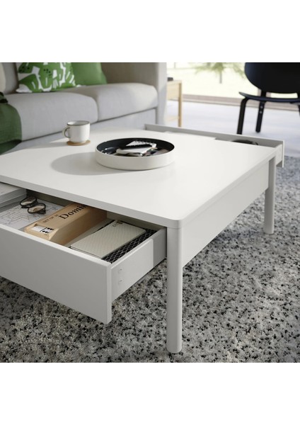 Tonstad Orta Sehpa Kırık Beyaz 84 x 82 cm modelleri