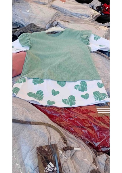 Sevgiyle Tasarlandı Kalple Giydirildi – Pembe Çocuk Takımı indirimleri