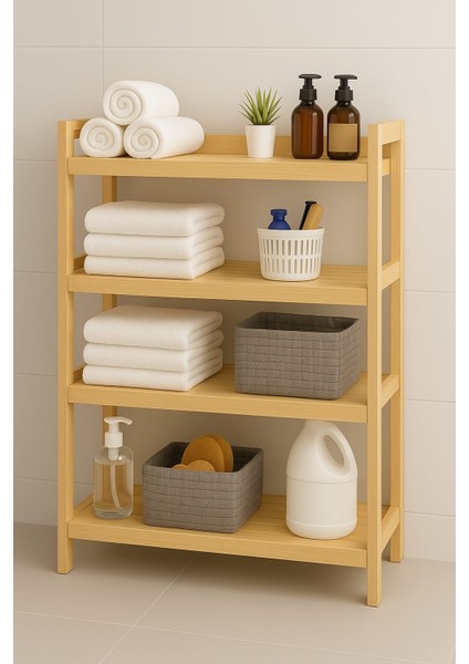 4 Katlı Organizer – Ayakkabılık, Saksılık, Banyo Rafı, Yan Sehpa, Dekoratif Raf fırsatları