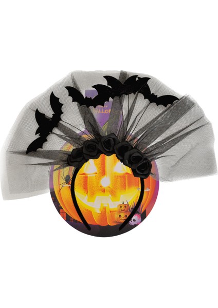 Halloween Cadılar Bay.güllü Tüylü Yarasa Taç indirimleri