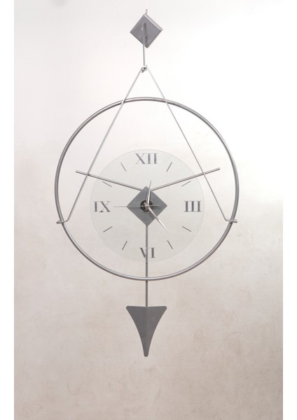 Meridyen Silver Klasik | Bablo Premium Duvar Saatleri fırsatları