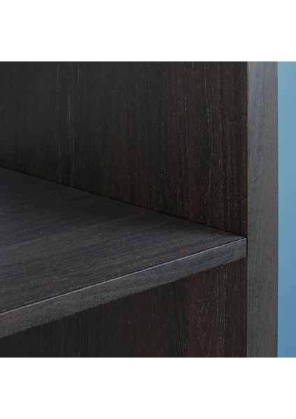 Kallax Açık Raf Ünitesi Venge 77 x 147 cm Çekmeceli ve Kapaklı