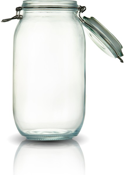 Korken Kavanoz 2000 ml Vakumlu Kilitli Cam Saklama Kavanozu fiyatları