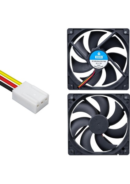 IC-216 Fırçasız Dc Fan 120X120X25MM 12 Volt 3 Pin