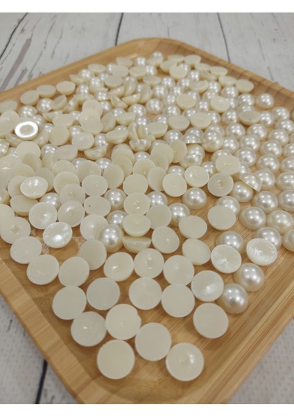 Lüks Yarım Yapıştırma Inci 12 mm 50 gr (120 Adet) modelleri