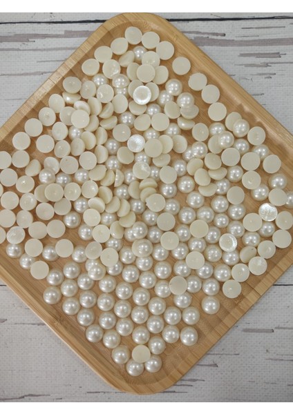 Lüks Yarım Yapıştırma Inci 12 mm 50 gr (120 Adet) fırsatları