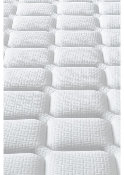 Mimoza Modeli Çift Kişilik Paket Yaylı Yatak Full Ortopedik ve Antibakteriyel Özellikli