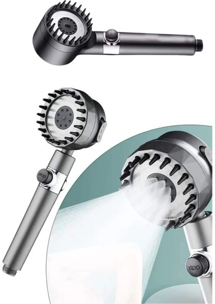 Yeni Nesil Masaj Etkili Duş Başlığı Su Basınçlı Tazyikli Özel fırsatları