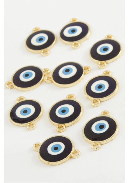 Nazar Çift Kulplu Mineli Bileklik ve Kolye Ucu Aparatı 1 Adet