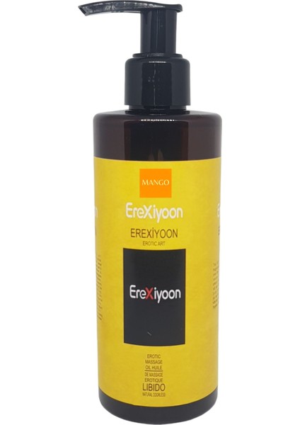 Mango Etkisi ile Ilişkilerde Ateşleyici Haz Sağlayan Cinsel Masaj yağı 250 ML-1AD