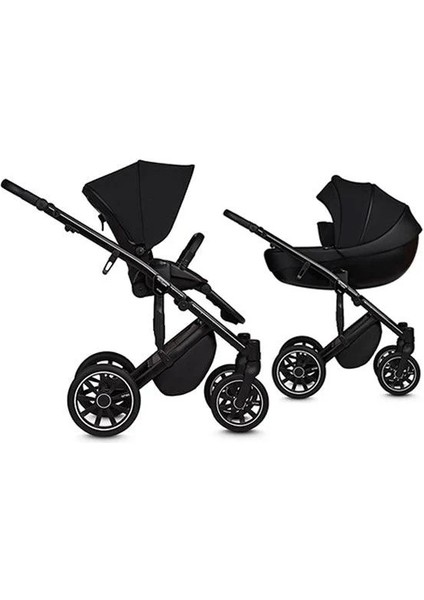 m/type 2'si 1 Arada Set Bebek Arabası Seti - Siyah