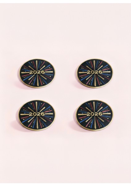 2026 Yılbaşı Temalı Bardak Altlığı – Dekoratif & Özel Tasarım modelleri