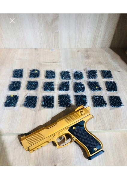Oyuncak Silah Boncuklu Tabanca 1 Adet 21 Paket Boncuk Hediye fiyatları