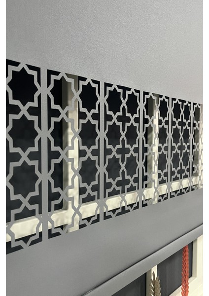 Serin Home Colection Lazer Kesim Antrasit Kalın Stor Güneşlik Perde (Dayanıklı Alüminyum Kasa) modelleri