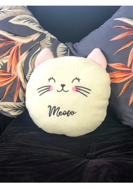 Meow Yazılı Peluş Kedi – Yumuşak Şirin - Rotaly modelleri