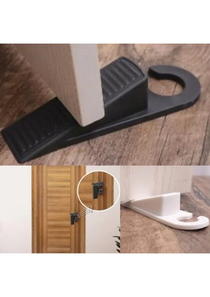 4 Adet Kapı Kapanma Önleyici -Kapı Durdurucu - Kaymaz Kapı Stoperi