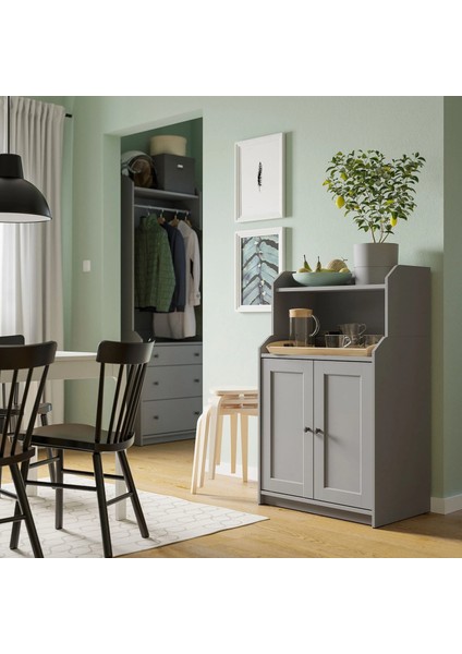Hauga Büfe Gri 70 x 116 cm fırsatları