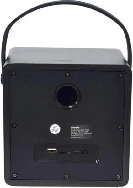 BTS-1688 Yeşil Mikrofonlu Karaoke Bluetooth Hoparlör fırsatları