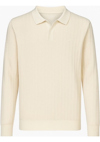 Erkek Bej Yakalı Triko Erkek Triko Kazak Yakalı Erkek Kazak